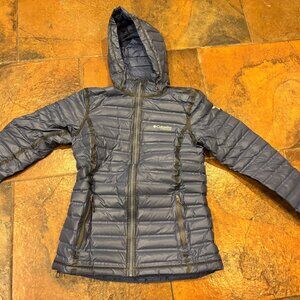 Women's Columbia Titanium Waterproof Down Jacket, Small, Bue